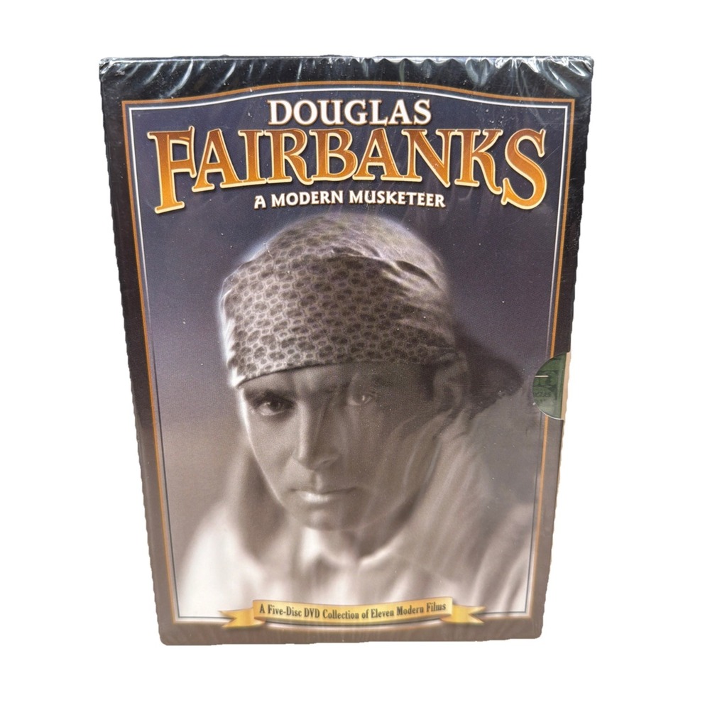 Douglas Fairbanks: A Modern Musketeer 5 Disc Collection DVD 1916-1921 New Sealed